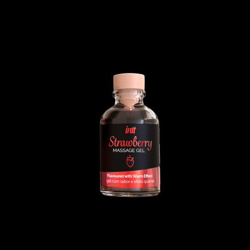 intt Strawberry Kissable Massage Gel 1 fl.oz